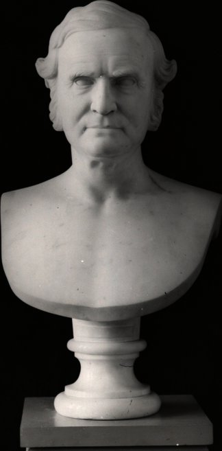 Wikioo.org - The Encyclopedia of Fine Arts - Painting, Artwork by Chauncey Bradley Ives - Bust of Chauncey Allen Goodrich