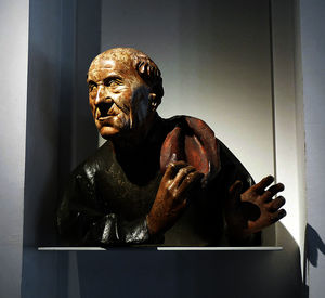 Nicolas de Haguenau-Buste d'homme accoudé 2-Musée de l'Œuvre Notre-Dame