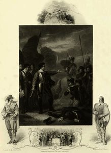 Cromwell suppressing the mutiny in the army