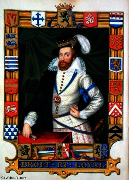 Wikioo.org - The Encyclopedia of Fine Arts - Painting, Artwork by Sarah Countess Of Essex - Portrait of Robert Dudley Earl of Leicester