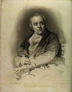 Portrait of William Blake, frontispiece from 'The