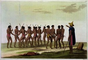 War Dance of the Caroline Islanders