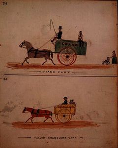 The Piano Cart and The Tallow Chandler's Cart