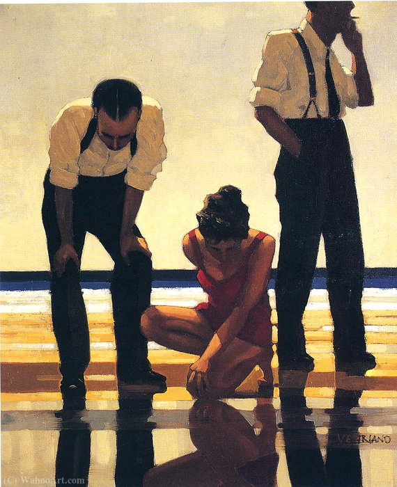 Wikioo.org - The Encyclopedia of Fine Arts - Painting, Artwork by Jack Vettriano - Untitled (419)