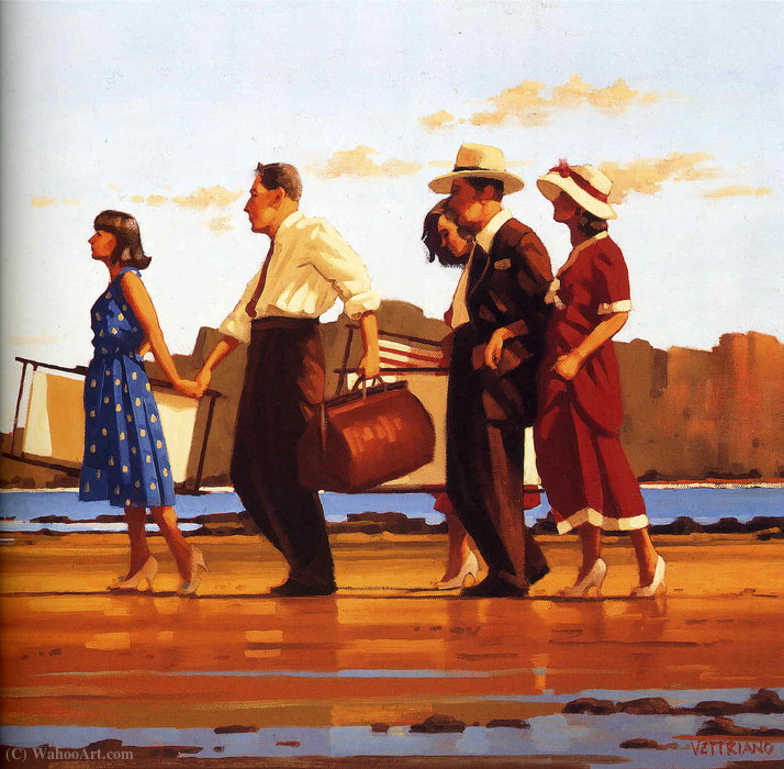 Wikioo.org - The Encyclopedia of Fine Arts - Painting, Artwork by Jack Vettriano - Untitled (394)