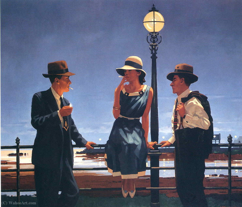 Wikioo.org - The Encyclopedia of Fine Arts - Painting, Artwork by Jack Vettriano - Untitled (870)