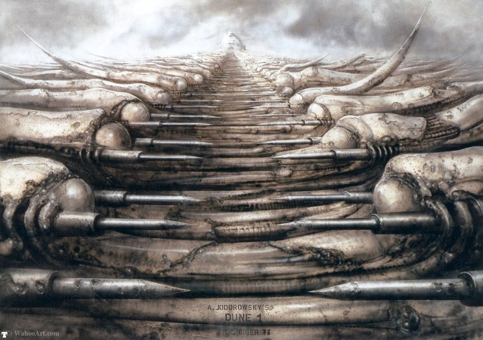 Hr Giger Dune I H R Giger Wikioo Org The Encyclopedia Of Fine Arts