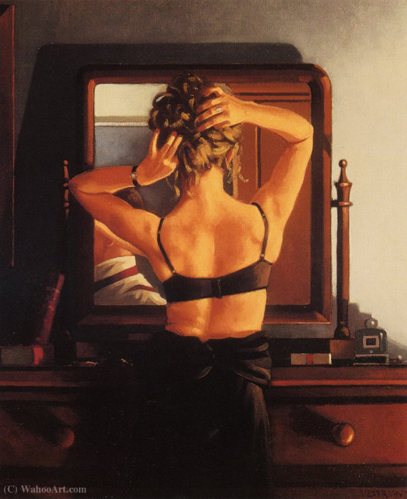 Wikioo.org - The Encyclopedia of Fine Arts - Painting, Artwork by Jack Vettriano - Untitled (774)