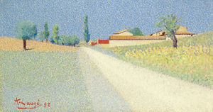 The Road in Compagne, (1892)