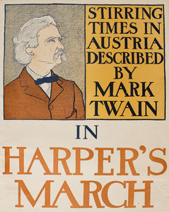 'Stirring Times in Austria. Harper's. March', (39 x 31 CM) (1898)