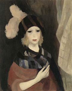 La Femme au chapeau à plumas (1924)