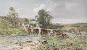 Post bridge, dartmoor