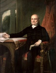Wikioo.org - สารานุกรมวิจิตรศิลป์ - ศิลปินจิตรกร John Quincy Adams