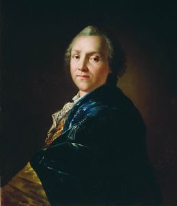 Portrait of the poet and playwright Alexander Petrovich Sumarokov