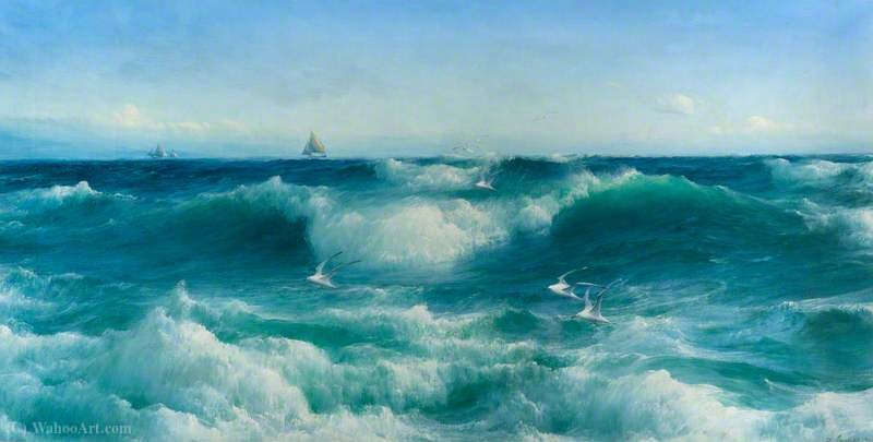 Wikioo.org - The Encyclopedia of Fine Arts - Painting, Artwork by David James - The breakers