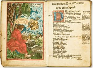 Luther bible double page