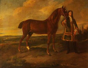 'Swallow' and Old William, Groom to Sir T. S. Bonnet