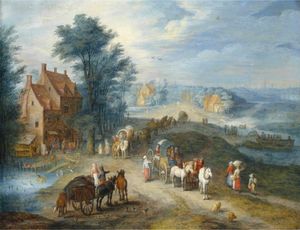 WikiOO.org - Encyclopedia of Fine Arts - Umělec, malíř Joseph Van Bredael