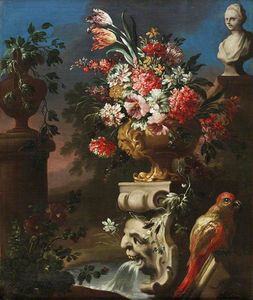Still Life with a Parrot