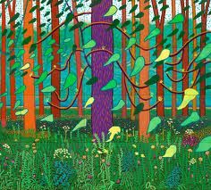 Wikioo.org - The Encyclopedia of Fine Arts - Painting, Artwork by David Hockney - A bigger