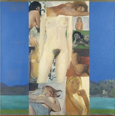 Wikioo.org - The Encyclopedia of Fine Arts - Painting, Artwork by Pauline Boty - It's a man s world ii