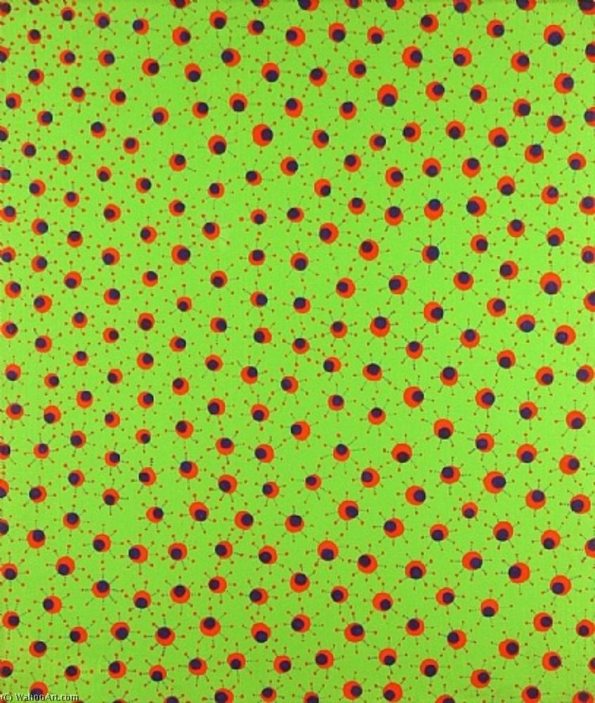 Wikioo.org - The Encyclopedia of Fine Arts - Painting, Artwork by Yayoi Kusama - Fields in spring