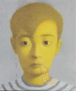 WikiOO.org - Enciclopédia das Belas Artes - Artista, Pintor Zhang Xiaogang
