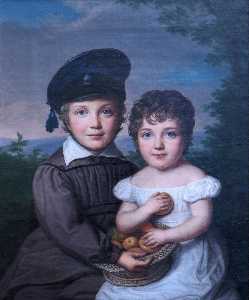 Deutsch Portrait Arnold Otto Meyer und Anna Meta Meyer