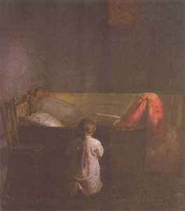 Anna Kirstine Ancher - Evening Prayer