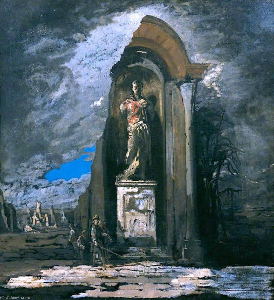 Wikioo.org - The Encyclopedia of Fine Arts - Painting, Artwork by James Ferrier Pryde - The Monument