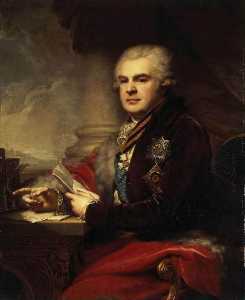 Portrait of Count A.E.Samoilov