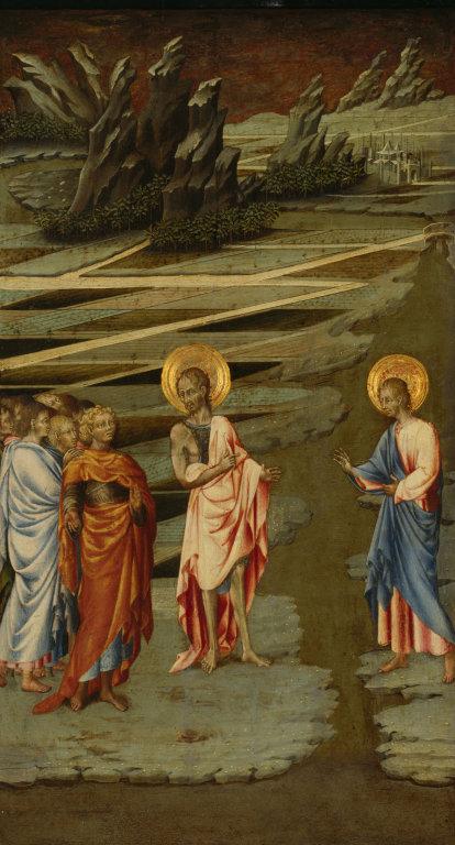 Wikioo.org - The Encyclopedia of Fine Arts - Painting, Artwork by Giovanni Di Paolo Di Grazia - Ecce Agnus Dei