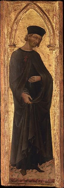 Wikioo.org - The Encyclopedia of Fine Arts - Painting, Artwork by Giovanni Di Paolo Di Grazia - The Blessed Andrea Gallerani (died 1251)