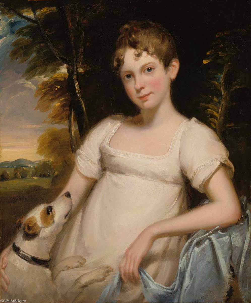 Wikioo.org - The Encyclopedia of Fine Arts - Painting, Artwork by William Beechey - Miss Agnes Murray