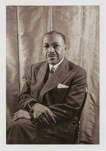 Charles S. Johnson, from the portfolio O Write My Name American Portraits, Harlem Heroes