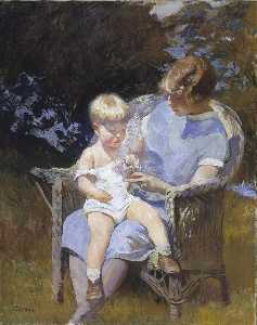 Marjorie e little Edmund