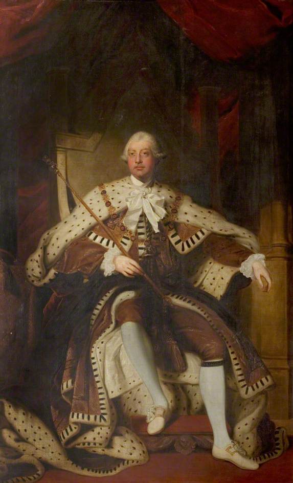 Wikioo.org - The Encyclopedia of Fine Arts - Painting, Artwork by Allan Ramsay - George III (1738–1820)