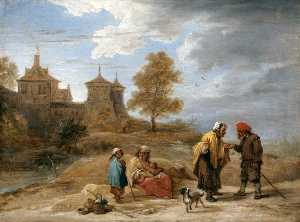Gypsies in a Landscape