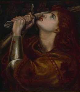Dante Gabriel Rossetti - Joan of Arc