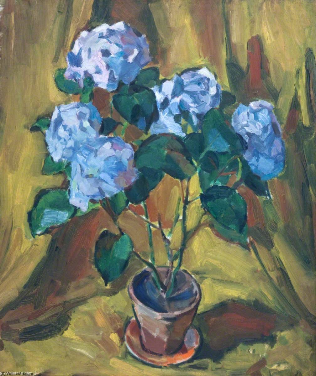 Wikioo.org - The Encyclopedia of Fine Arts - Painting, Artwork by Evan Walters - The Hydrangea