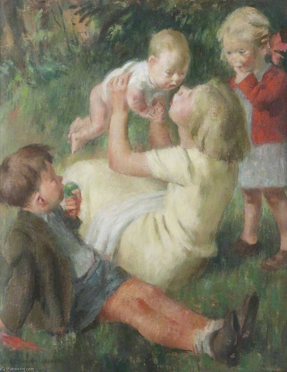 Wikioo.org - The Encyclopedia of Fine Arts - Painting, Artwork by Bernard Fleetwood Walker - Children