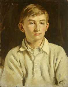 Charles Dutton (1911–1982), 7th Baron Sherborne, Aged about 14