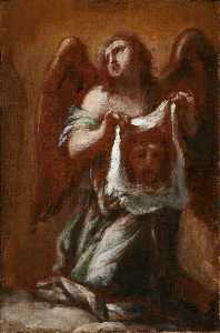 An Angel Holding Veronica's Veil