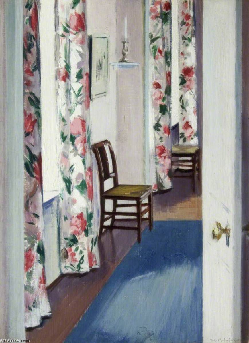 Wikioo.org - The Encyclopedia of Fine Arts - Painting, Artwork by Francis Campbell Boileau Cadell - Chintz Curtains