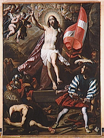 Wikioo.org - The Encyclopedia of Fine Arts - Painting, Artwork by Gerard Seghers - LA RESURRECTION DU CHRIST