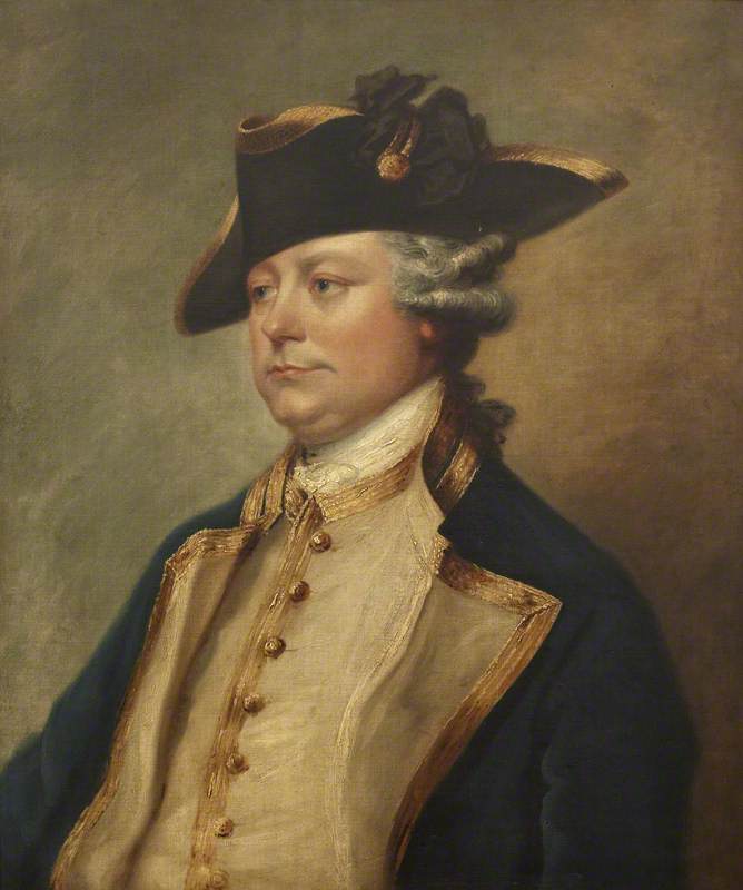 Wikioo.org - The Encyclopedia of Fine Arts - Painting, Artwork by Ozias Humphry - Augustus John Hervey (1724–1779), 3rd Earl of Bristol (after Thomas Gainsborough)
