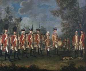 Lord George Lennox (1737–1805), Colonel of the 25th Regiment of Foot, c.1771