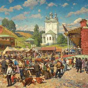 WikiOO.org - Enciclopedia of Fine Arts - Artist, Painter Alexander Vladimirovich Makovsky