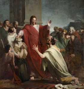 Christ Restoring Sight to the Blind
