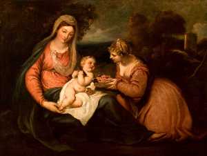 The Holy Family (after Jacopo Palma il vecchio)